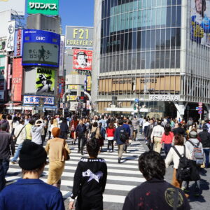 Shibuya Crossing, Tokyo, Japan