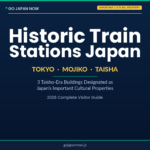 Japan's three Important Cultural Property train stations — Tokyo Station, JR Mojiko Station, and Former Taisha Station — 2026 travel guide
