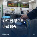 일본 기차 탭투페이 여행 가이드 2026