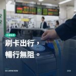 日本電車感應支付旅遊指南2026