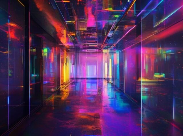 Immersive digital art in Tokyo