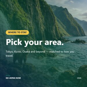 Best Places to Stay Japan 2026 — Area-by-Area Accommodation Guide