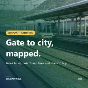 Japan airport transfers 2026 Narita Haneda Kansai guide