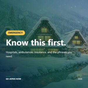 Emergency Hospital Japan 2026 — Lifesaving Guide for Travelers