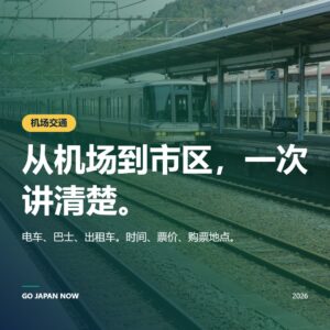 日本机场交通 2026 成田 羽田 关西机场指南