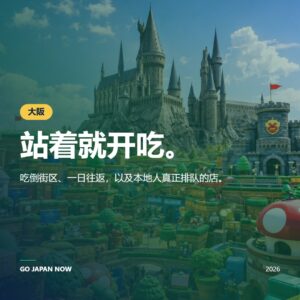 大阪旅游攻略2026——多彩玩法完整指南