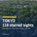 Michelin Green Guide Tokyo starred sights travel guide 2026