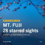 Michelin Green Guide Mount Fuji and Hakone starred sights 2026