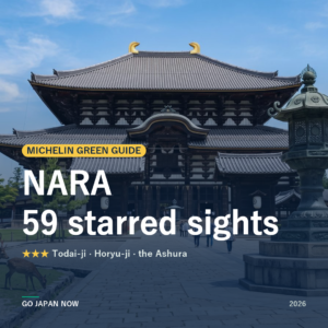Michelin Green Guide Nara starred sights travel guide 2026