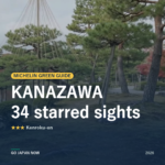 Michelin Green Guide Kanazawa and Noto starred sights 2026