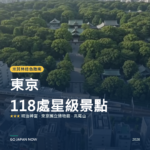 東京 米其林綠色指南 星級景點 旅遊指南 2026