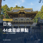 日光 米其林綠色指南 星級景點 旅遊指南 2026