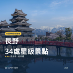 長野 米其林綠色指南 星級景點 旅遊指南 2026