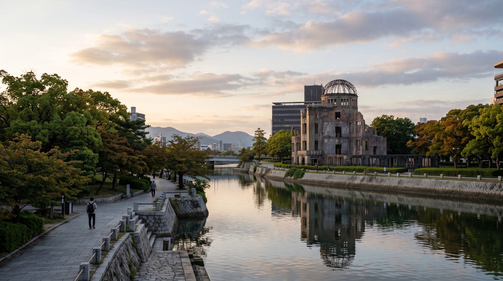 The Atomic Bomb Dome in Hiroshima, one star in the 2015 Michelin Green Guide