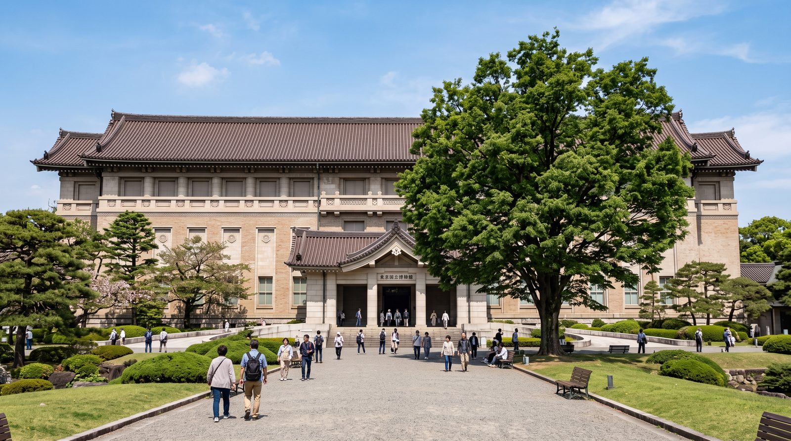 Tokyo National Museum, three stars in the 2015 Michelin Green Guide — the Honkan building in Ueno